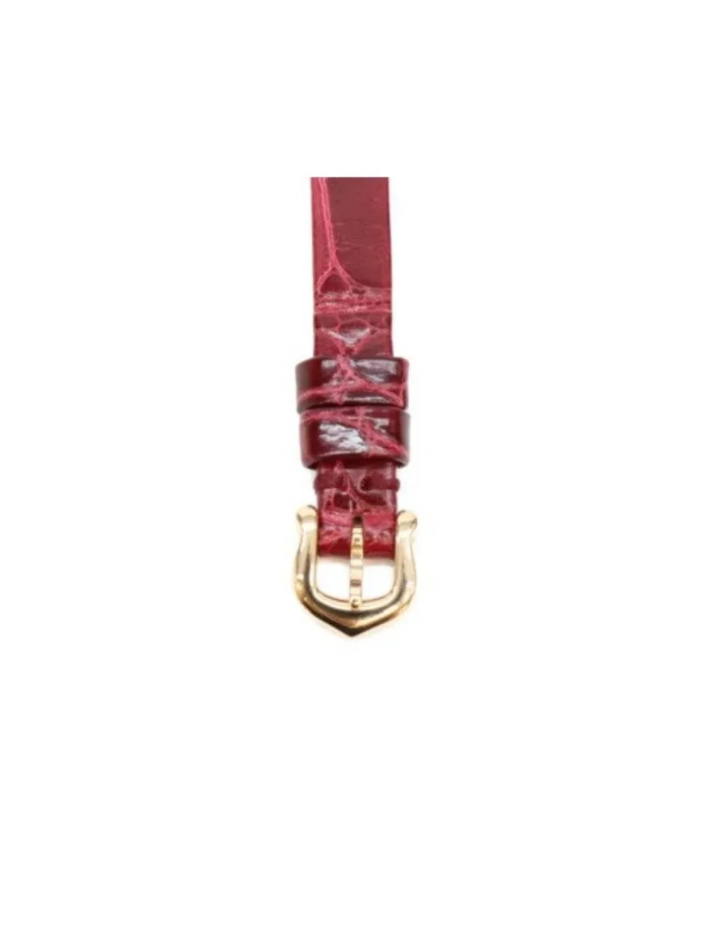 Cartier Lanier Mini Tonneau 18k PG Quartz Watch